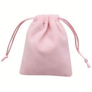 Eco-Friendly 10x12cm Jewelry <b>Bags</b> Wholesale Soft Velvet Gift Packaging <b>Drawstring</b> Pouch <b>Makeup</b> <b>Drawstring</b> <b>Bag</b> - Product Image 4