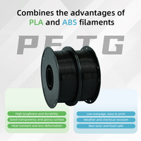 Filament PETG à faible rétrécissement 1,75 mm 1 kg, excellente adhérence des couches, consommables pour imprimante 3D PETG pour modèles complexes