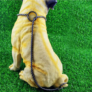 犬のための純粋な銅電気メッキ小さな薄いショースネークチェーン犬の首輪 - Product Image 6