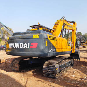Excavatrice Hyundai 220LC-9S d'occasion d'origine coréenne, 22 tonnes, excavatrice sur chenilles remise à neuf, moteur principal, pompe, <span class=keywords><strong>grande</strong></span> vente - Product Image 2