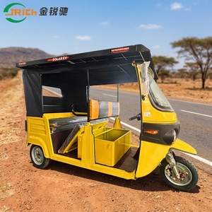 Triciclo Eléctrico con Toldo para Pasajeros, <span class=keywords><strong>Mini</strong></span> Triciclo Eléctrico con Panel Solar de China - Product Image 4