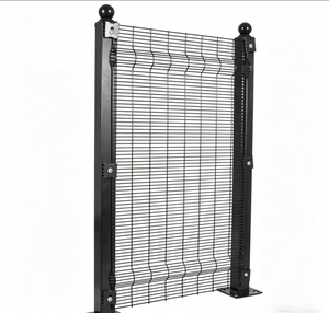 Panneau de clôture en treillis soudé 3D robuste, galvanisé à chaud, revêtu de PVC, taille personnalisée <span class=keywords><strong>pour</strong></span> - Product Image 2