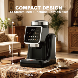 Machine à café turque automatique Unitech TCM022 avec fonction autonettoyante, boîtier en plastique, expresso pour usage hôtelier - Product Image 5