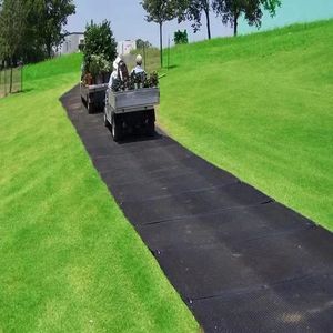 Usine En Gros Personnalisé Anti Impact PE-HD Protection Piste Route Tapis De Sol Pour L'équipement Lourd - Product Image 3