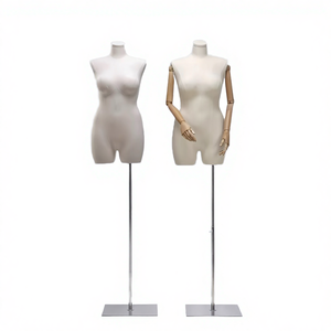 Maniquí de Costura Ajustable de Talla Grande para <span class=keywords><strong>Mujer</strong></span>, con Parte Superior del Cuerpo de ABS y Función de Exhibición de Ropa (Venta al por Mayor) - Product Image 1