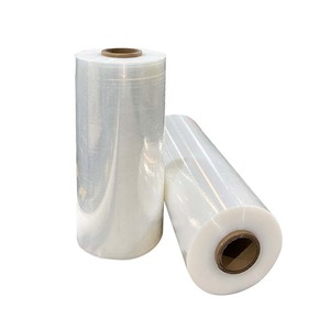 White Colored Custom Shipping High Performance Machine Use Stretch <b>Packing</b> Film Roll Industry Grade Pallet Wrap Packaging Film - Product Image 1