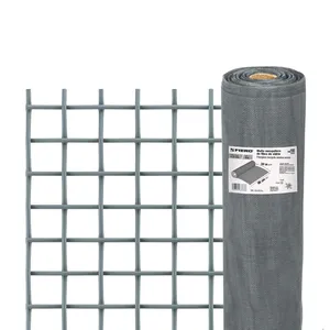 Box with 1 unit <strong>Roll</strong> of 30 m x 0.9 m gray fiberglass <strong>mosquito</strong> <strong>netting</strong> - Product Image 1