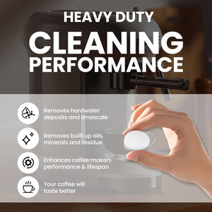 Tabletas Desincrustantes de Café Ultraconcentradas y Ecológicas, Efervescentes, Aptas Universalmente para Todas las Cafeteras <span class=keywords><strong>Espresso</strong></span> y de Goteo - Product Image 3