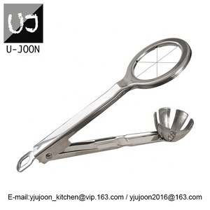 UJ-ES013 Chất lượng cao 304 thép không gỉ trứng <span class=keywords><strong>Slicer</strong></span> 6 lát trứng cắt - Product Image 3