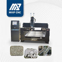 Router CNC 3D para Piedra, Máquina de Grabado de Mármol y Granito, Sierra de Puente CNC de 3 Ejes para Corte Vertical de Piedra