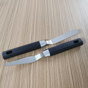 Stainless Steel Cake Spatula Set 4 Pieces Rectangle Non Toxic For Spreading Cream Butter Jam Unmolding - Product Image 2