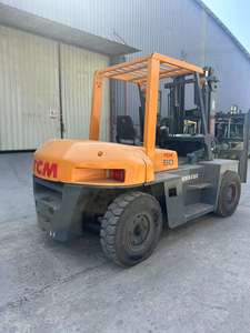 Carretilla elevadora contrapesada TCM de 6 toneladas seminuevo totalmente inspeccionada lista para usar para la distribución de fabricación - Product Image 5