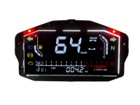 Speedometer digital modifikasi tachometer sepeda motor cluster instrumen untuk Ducati