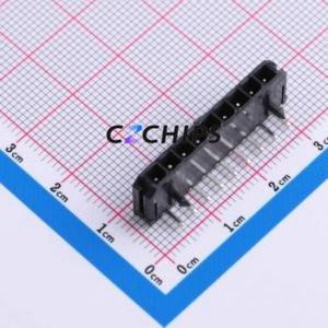 43650-9AWS Wire-to-Board Pin Header Bent Lead Through Hole,P=3mm Connector 1x9P 3mm Right Angle Insert 9P - Product Image 1