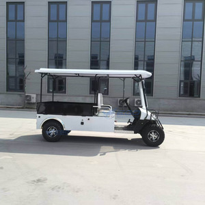 High-performance Electric White <b>2</b> <b>Passenger</b> Off-Road Electric Golf Cart Cargo Truck 4-Wheel Electric Tool Vehicle - Product Image 2