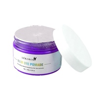 Cire colorante pour cheveux temporaire instantanée