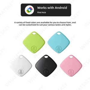 Pet <b>GPS</b> Tracker Bluetooth Real-Time Tracking Dog <b>Locator</b> Plastic Simple Style Cloud Storage App Control 5 Colors - Product Image 2