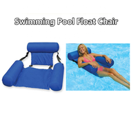 Chaises flottantes gonflables en PVC pour piscine, vente en gros