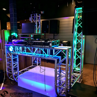 Truss d'éclairage DJ en aluminium 6082-T6 Foresight Selling avec longueur réglable de 0,5 à 4 m