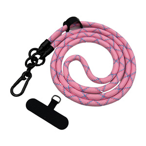 定制oem标志手机带尼龙挂绳斜跨挂绳贴片带系绳标签 - Product Image 6