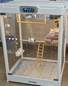 USMILEPET Smart per animali domestici Smart gabbia per uccelli gabbia per pappagalli circolazione camera a temperatura controllata con App controllata per gabbia per uccelli - Product Image 2