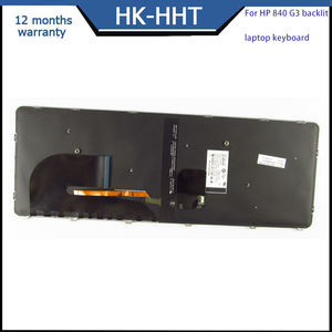 Clavier interne pour ordinateur portable HK-HHT US pour <span class=keywords><strong>HP</strong></span> EliteBook 840 850 <span class=keywords><strong>820</strong></span> 845 855 <span class=keywords><strong>G3</strong></span> G4, clavier anglais - Product Image 3