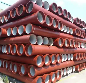 Grande inventario 400mm 500mm 600mm tubo di ferro duttile listino prezzi etiopia