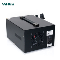 Station de Retravail YIHUA 853D+ 5A avec Fer à Souder à Air Chaud pour Panneaux en Aluminium, Machine de Soudage et Dessoudage BGA 3-en-1