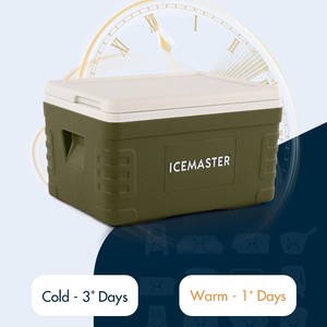 Icemaster 30L 65L 85L PU tạo bọt <span class=keywords><strong>Ice</strong></span> <span class=keywords><strong>Cooler</strong></span> <span class=keywords><strong>Box</strong></span> Dã Ngoại Y Tế Vận chuyển vaccine lớn dã ngoại câu cá hộp mát - Product Image 3
