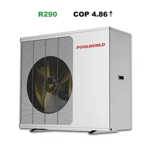 Best Price R290 Gas Low Temperature Full Invert Pump Europe Stock Air Air Heat Water Pump Heating System