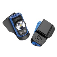 Lampe à clip ultra-lumineuse 120LM, étanche, rechargeable par USB, portée 32M, rotative à 360 degrés, batterie AAA pour activités de plein air