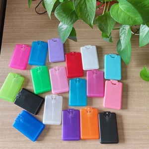 2026 Moisturizing Sprayer <b>Bottle</b> Colored <b>Empty</b> 20mL Plastic Perfume Pocket Credit Card <b>Spray</b> Sprayer Pump <b>Bottles</b> - Product Image 6