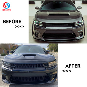 Chaoshenghang Factory Wholesale for Dodge Charger Front <span class=keywords><strong>Grille</strong></span> 2015-2024 Front Bumper Grill Charger Accessories - Product Image 3