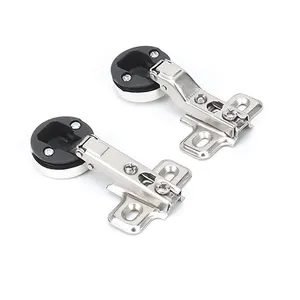 Furniture hardware glass cabinet hinge one way concealed hinge for cabinet