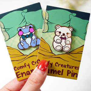 Broche en émail doux avec logo personnalisé en métal, motif fleur de <span class=keywords><strong>marguerite</strong></span>, vente en gros sans minimum, avec cartes de support - Product Image 2