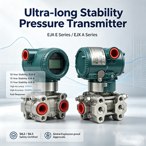 Offre Spéciale – Transmetteur de Niveau Différentiel HART 4-20mA Série EJA (EJA110E/EJX110A) pour Mesure de Débit et de Niveau d'Eau/Air - Product Image 5