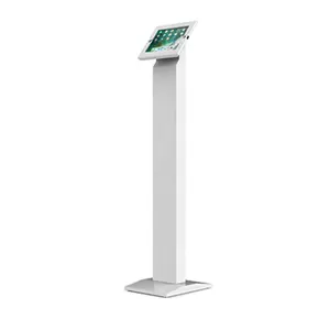 Exhibition Security Free Standing Kiosk Display Stand Floor Tablet Stand For IPad