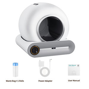 2025 nuevo lavabo eléctrico completamente automático caja <span class=keywords><strong>de</strong></span> arena inteligente para gatos inodoro para gatos cajas <span class=keywords><strong>de</strong></span> arena <span class=keywords><strong>de</strong></span> autolimpieza caja <span class=keywords><strong>de</strong></span> arena para inodoro para gatos - Product Image 6