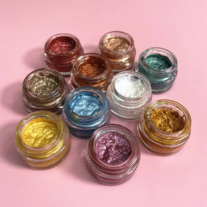 10 colores Jelly Eyeshadow Shimmer Highlights Maquillaje Vegan Private Waterproof Cream Bronzer & Highlighter Gel - Product Image 2