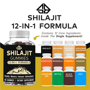 Gomitas de Shilajit de Marca Privada, Aumentan la Vitalidad Masculina, Rendimiento Óptimo, Resistencia, Certificado GMP, 60 Unidades, Sin Gluten, 24 Meses - Product Image 4