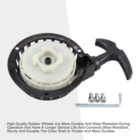 GOOFIT Démarreur à rappel en alliage d'aluminium de remplacement pour moteur 2 temps 49cc Mini ATV Pocket Bike Dirt Bike