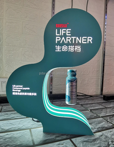 360 xoay từ bay lên nổi năng lượng uống vitamin chai hiển thị đứng - Product Image 2