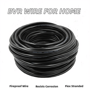 Cable BVR de PVC Aislado de 300V, Flexible, con Núcleo de Cobre, Fácil de Enhebrar, Retardante de Llama, Resistente a la Corrosión, para Uso en Calefacción - Product Image 3