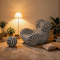 Canapé Moderne de Luxe de Haute Qualité au Design Italien, Fauteuil de Loisirs Unique et Canapé Compressé à Bas Prix