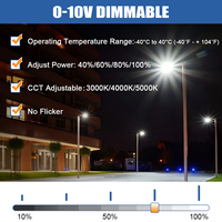Projecteurs LED d'extérieur pour espaces publics, entrepôt américain, 150W 200W IP65, pour stades, routes, parkings et éclairage de rue