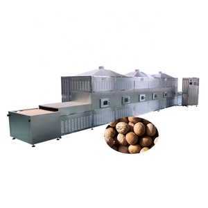 Équipement de stérilisation continue des noix par micro-ondes, machine de séchage par micro-ondes pour l'industrie des noix, sécheuse à micro-ondes pour l'industrie des amandes de noix - Product Image 1
