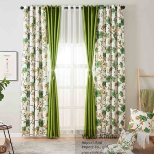 Американские шторы на заказ, занавески для украшения окон, шторы для дома, роскошные черные шторы для гостиной с цветочным принтом - Product Image 6