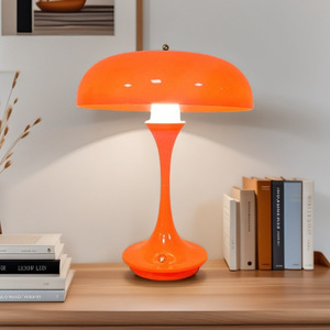 Bắc Âu nụ hoa bảng hiện đại sáng tạo kem-phong cách nấm bàn đèn phòng ngủ cạnh giường ngủ cảm ứng có thể sạc lại ánh sáng ban đêm - Product Image 4