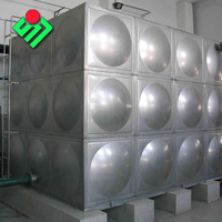 Réservoir d'eau en acier inoxydable de haute qualité 1000-50000L Réservoirs d'eau galvanisés Réservoir d'eau assemblé