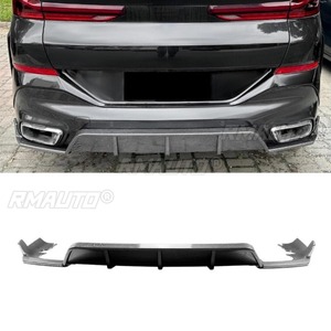 For BMW X6 G06 2019+MP Style <b>Car</b> Rear Bumper Lip Splitter <b>Diffuser</b> Body Kit Bumper Guard Protector Cover <b>Car</b> Accessories - Product Image 2